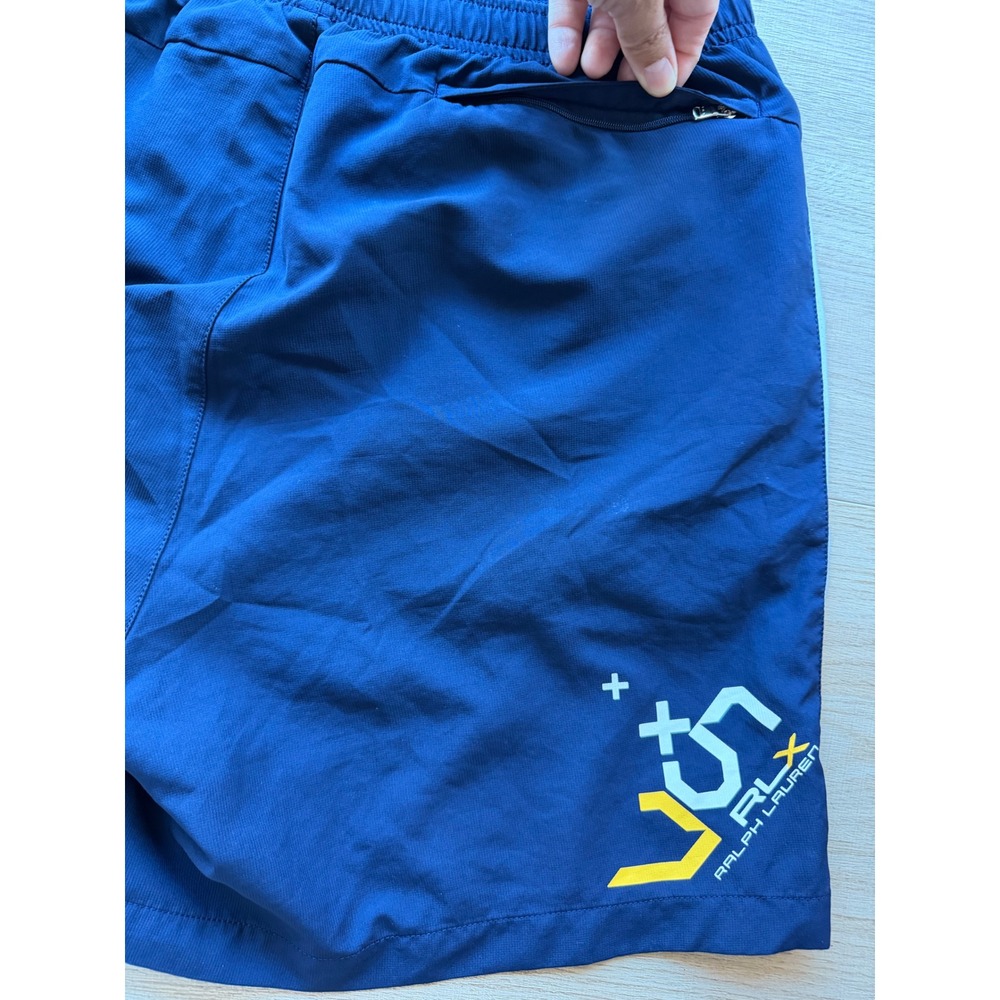Ralph Lauren RLX Performance Golf Shorts XL Navy Quick-Dry Athletic lightweight - Picture 3 of 11